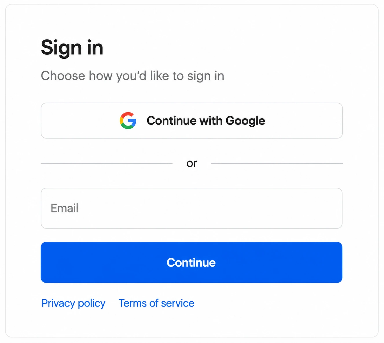Illustration comparing data shared through social login versus a regular email signup