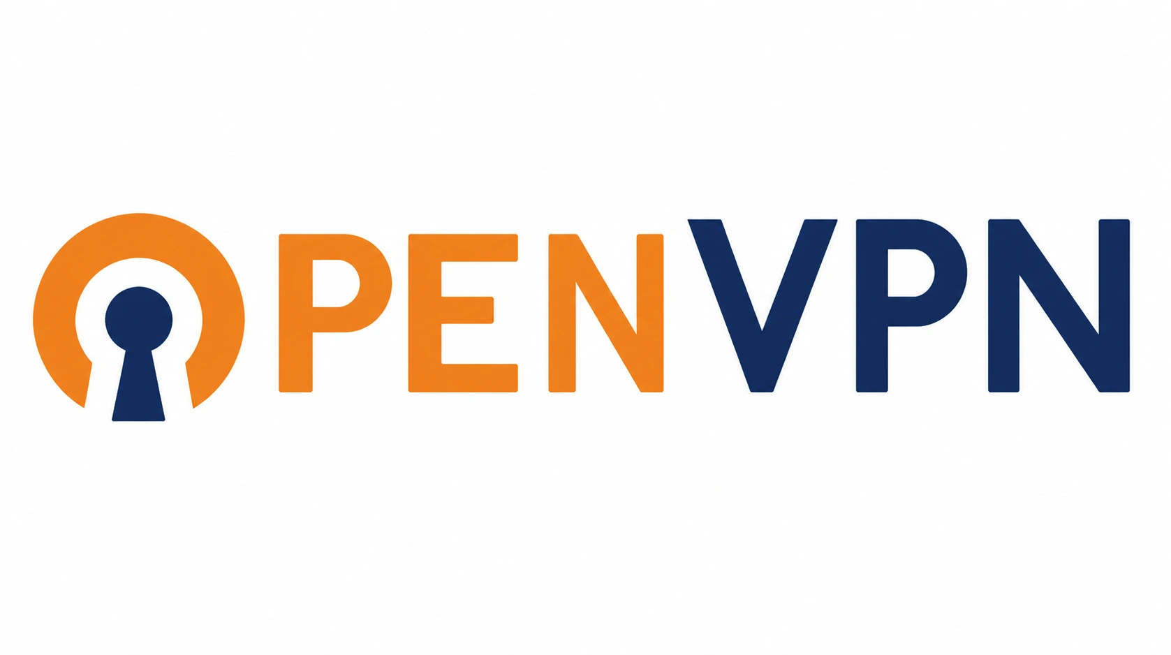 Illustration representing the OpenVPN protocol and its encrypted tunnel